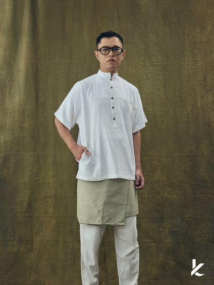 Kurta Satria Men in Putih